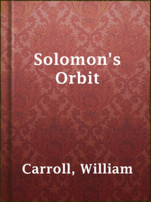 cover image of Solomon's Orbit